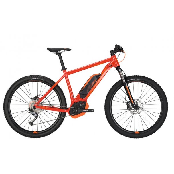 Conway Mtb Elcykel 27 tommer 9 Gear Orange MTB cykler Cykelbutikken.eu